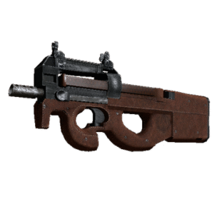 P90 | Leather (Battle-Scarred)