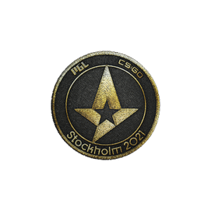 Patch | Astralis (Gold) | Stockholm 2021