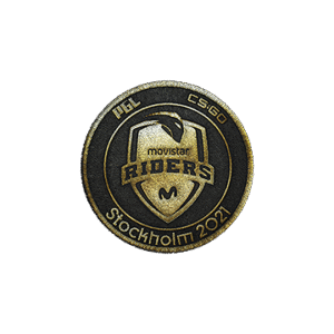 Patch | Movistar Riders (Gold) | Stockholm 2021