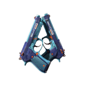 Dual Berettas | Hydro Strike (Battle-Scarred)