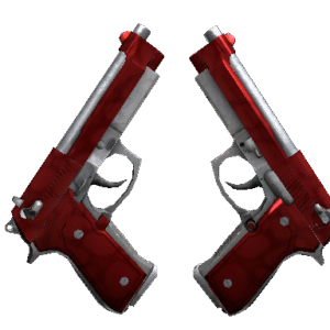 Dual Berettas | Hemoglobin (Factory New)