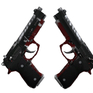 Dual Berettas | Panther (Well-Worn)