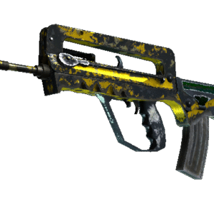FAMAS | Neural Net (Battle-Scarred)