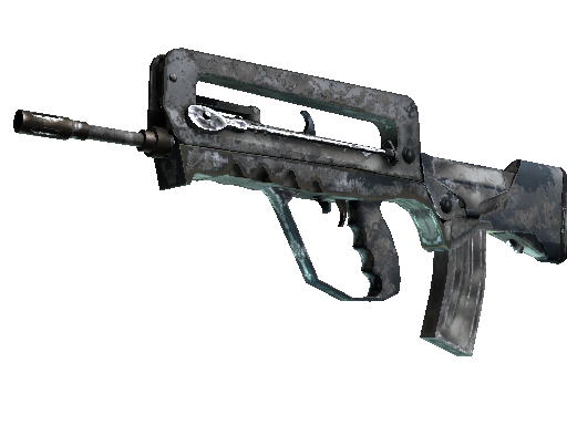 FAMAS | Contrast Spray (Battle-Scarred)