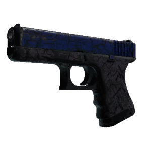 Glock-18 | Blue Fissure (Battle-Scarred)