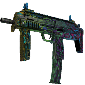 MP7 | Neon Ply (Battle-Scarred)