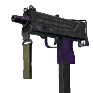 MAC-10 | Ultraviolet (Battle-Scarred)